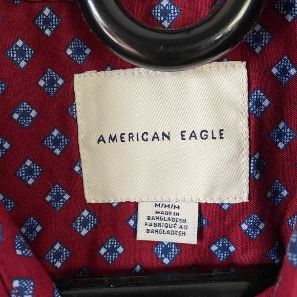 American eagle long sleeve men’s dress shirt - Picture 3 of 4